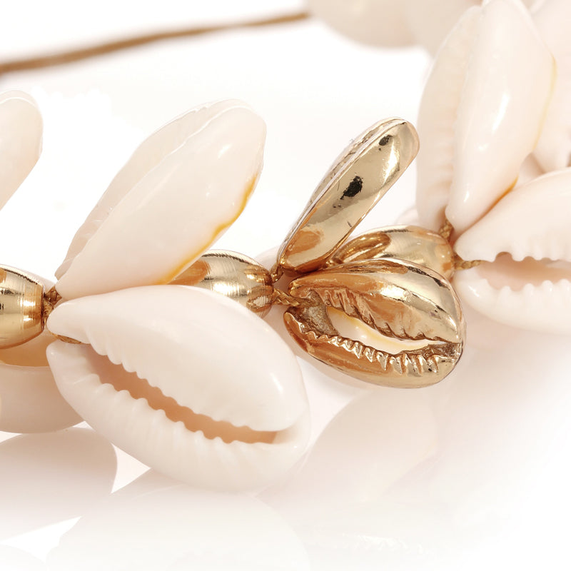 Buy Adjustable Cowrie Shell Bracelet, Handmade Bracelet Anklet, Dainty  Bracelet With Genuine Cowrie Shells, Summer Jewelry, Seashell Bracelet  Online in India - Etsy